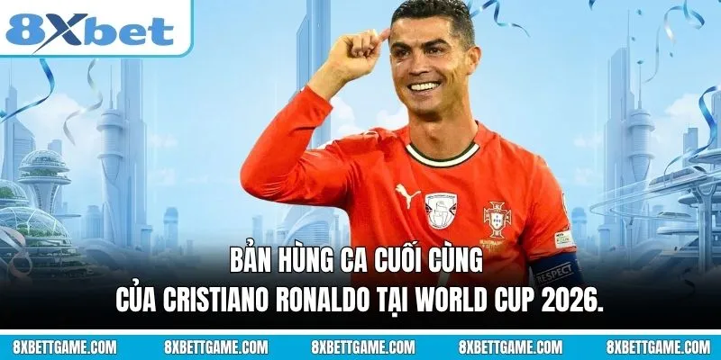 Bản hùng ca cuối cùng của Cristiano Ronaldo tại World Cup 2026.